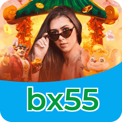 Números do app bx55 em material de marketing — ilustração, não auditoria